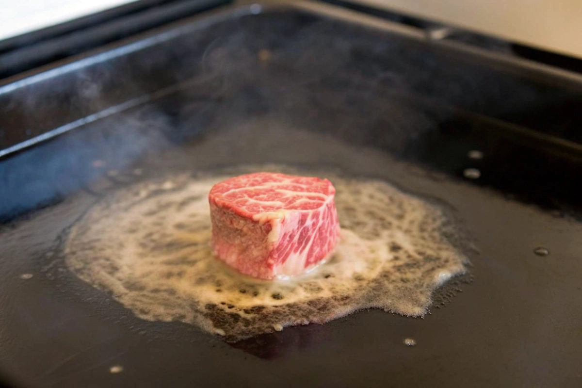 Blackstone Grill Steak