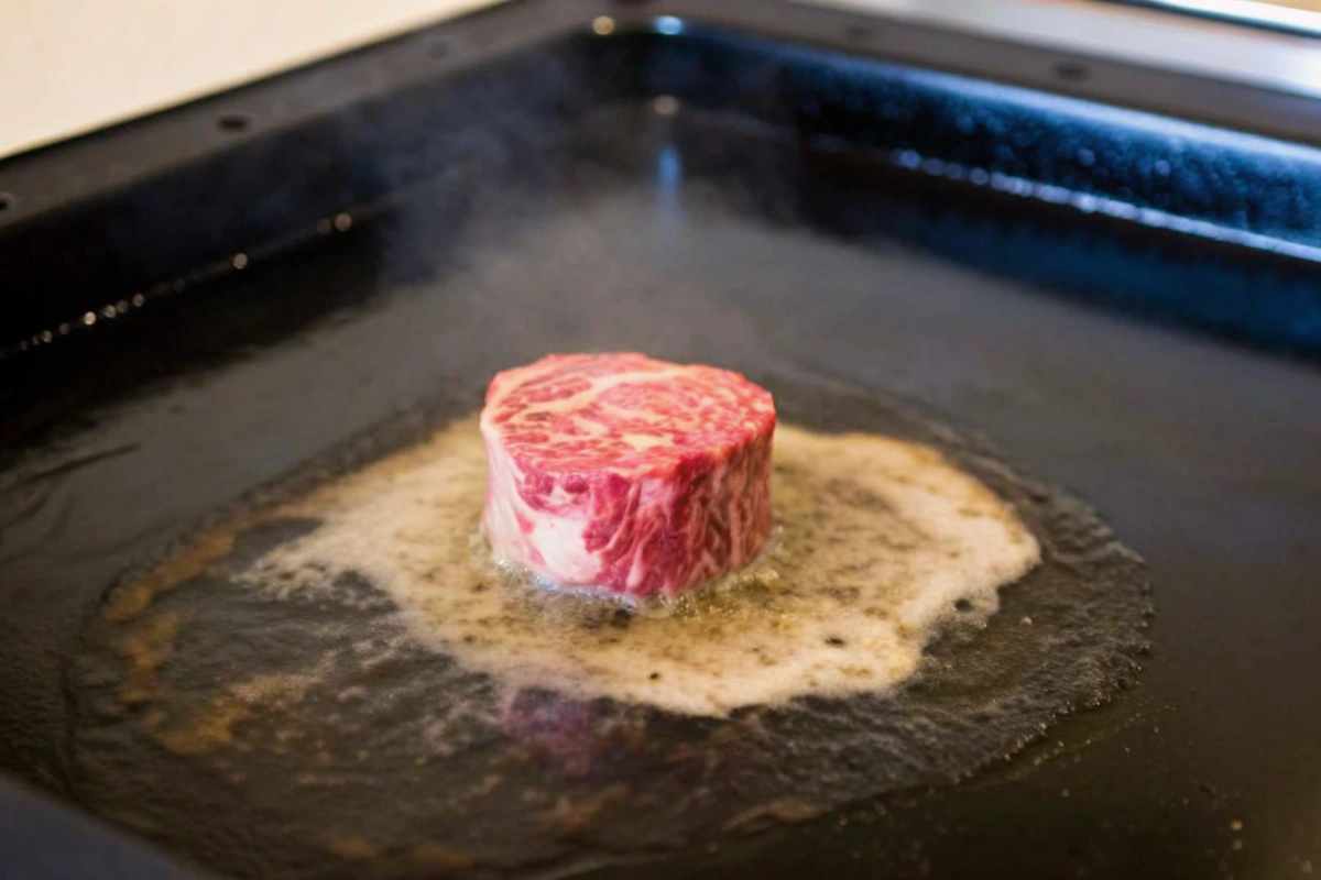 Blackstone Grill Steak