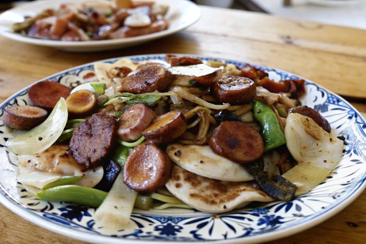 Blackstone Kielbasa and Pierogies Blackstone Kielbasa and Pierogies