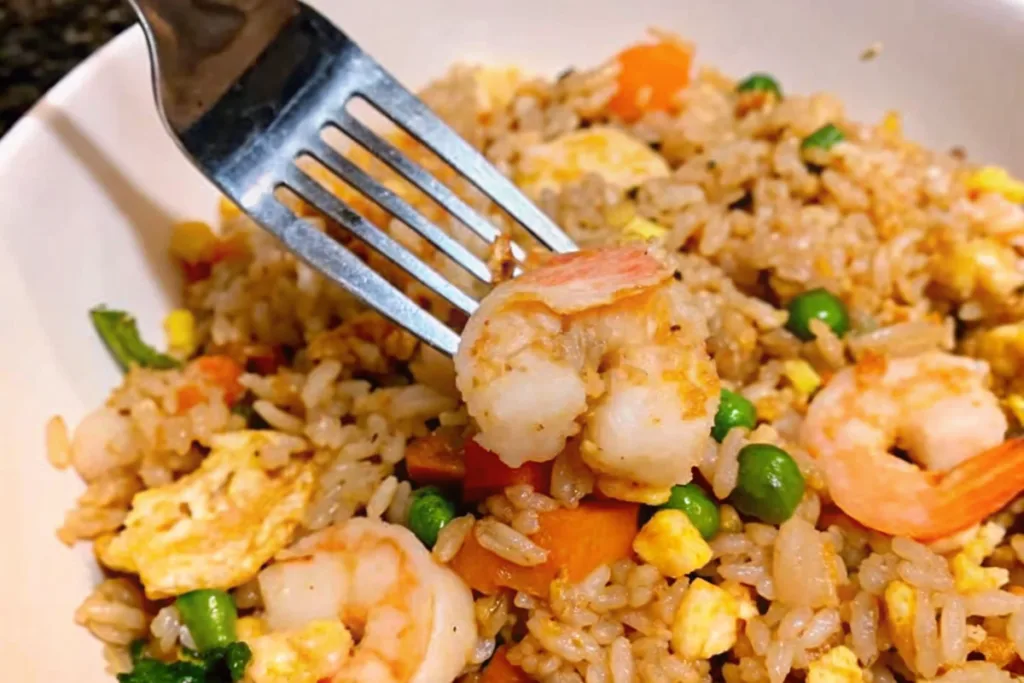 Blackstone Shrimp Fried Rice
