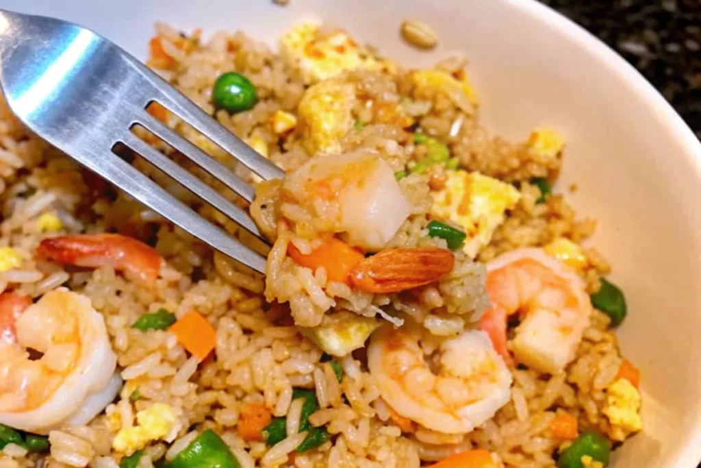 Blackstone Shrimp Fried Rice
