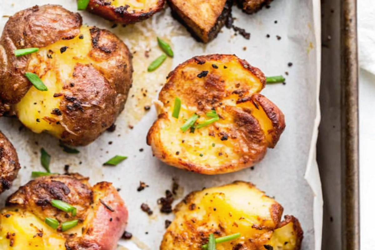 Blackstone Smashed Potatoes