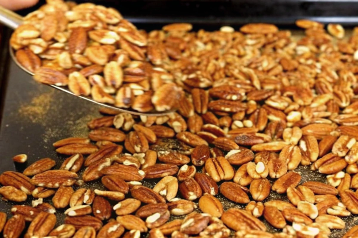 Candied Pecans On the Blackstone