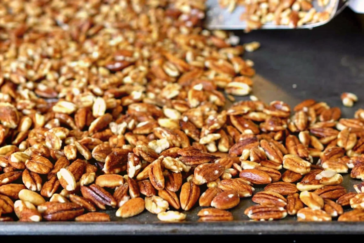 Candied Pecans On the Blackstone