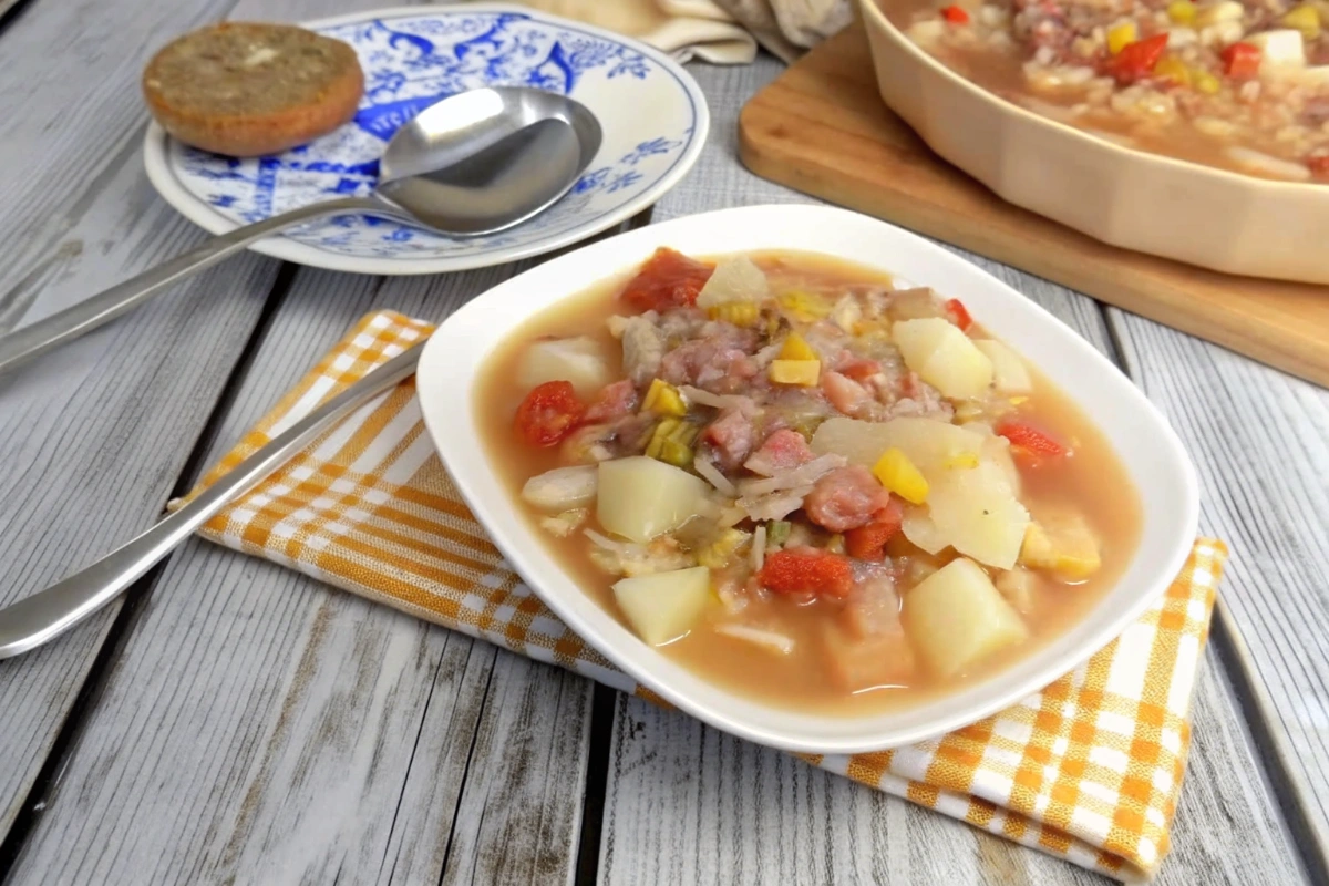 Canned Corned Beef and Cabbage Soup