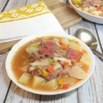 Canned Corned Beef and Cabbage Soup