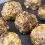 Carnivore Breakfast Cheesy Meatballs
