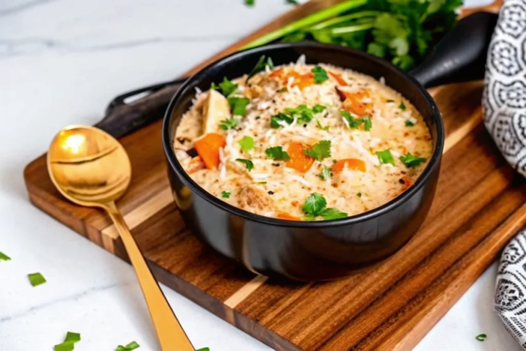 Chicken Alfredo Lasagna Soup Recipe