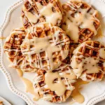Cinnamon Roll Waffles
