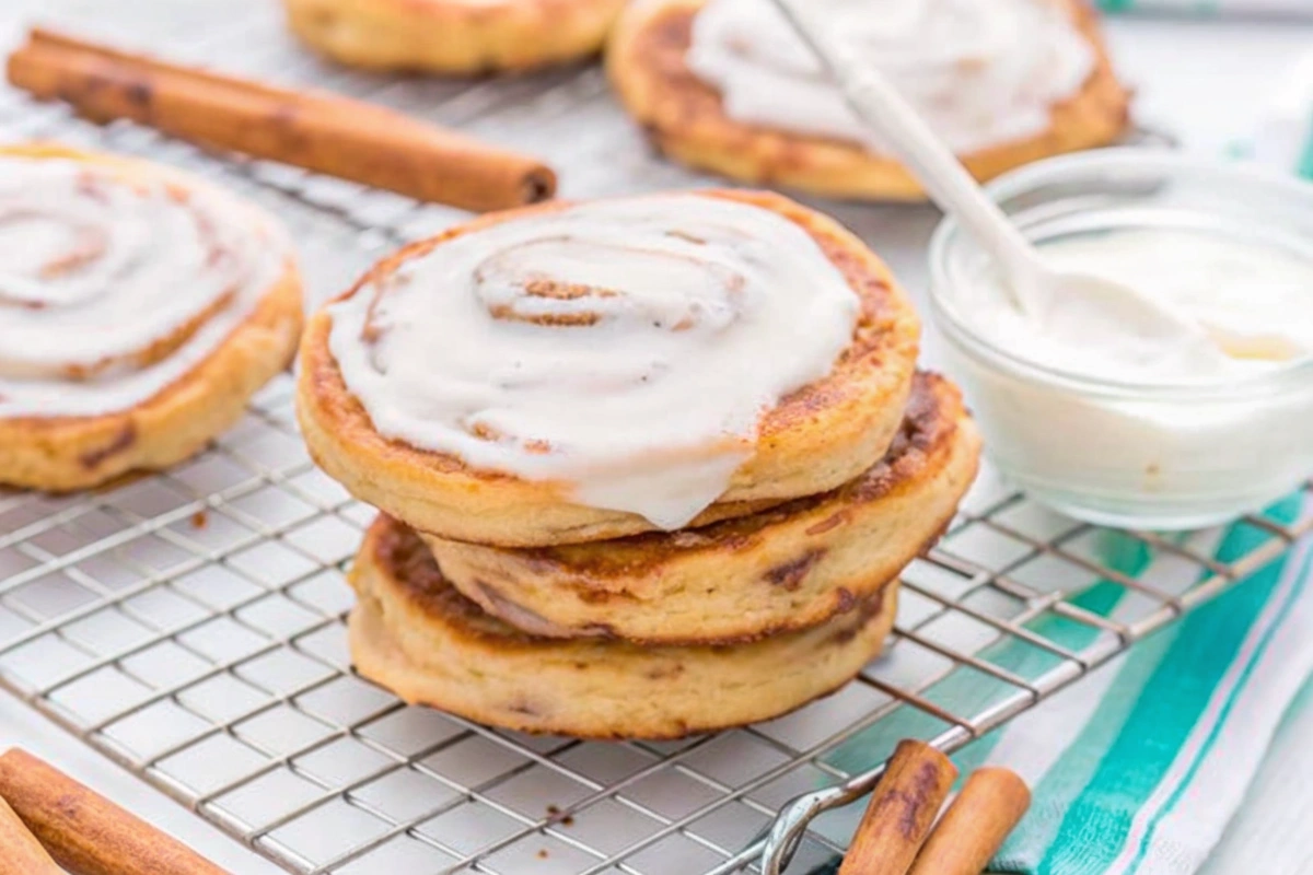 Cinnamon Rolls On Blackstone