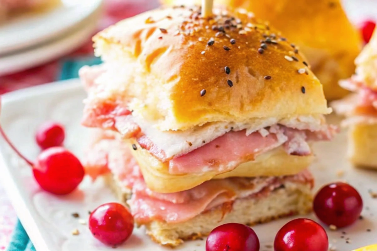 Cranberry Ham Sliders