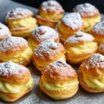 Cream Puffs with Lemoncello