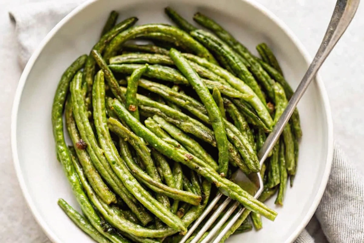 Crispy Broiled Green Beans