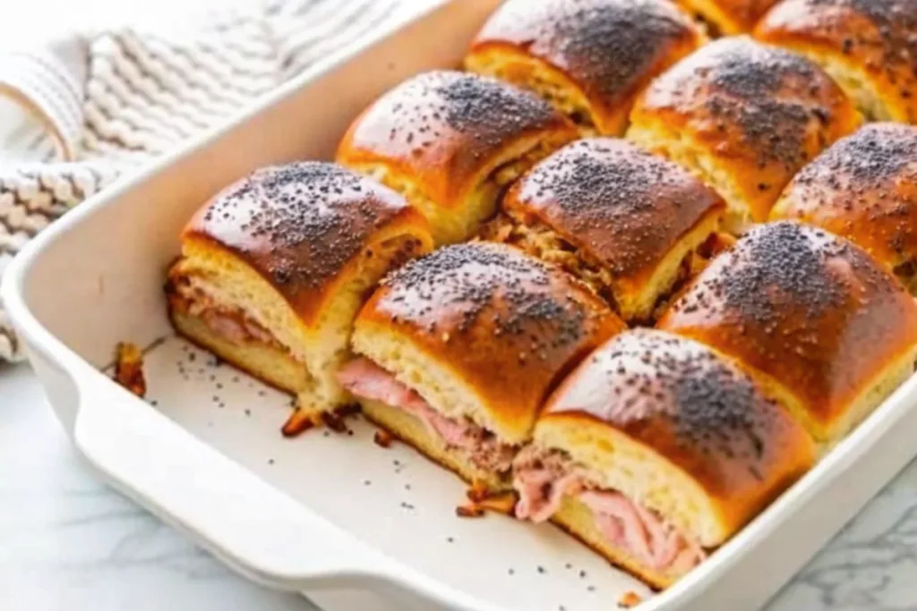 Crowd Pleaser Ham and Cheese Sliders