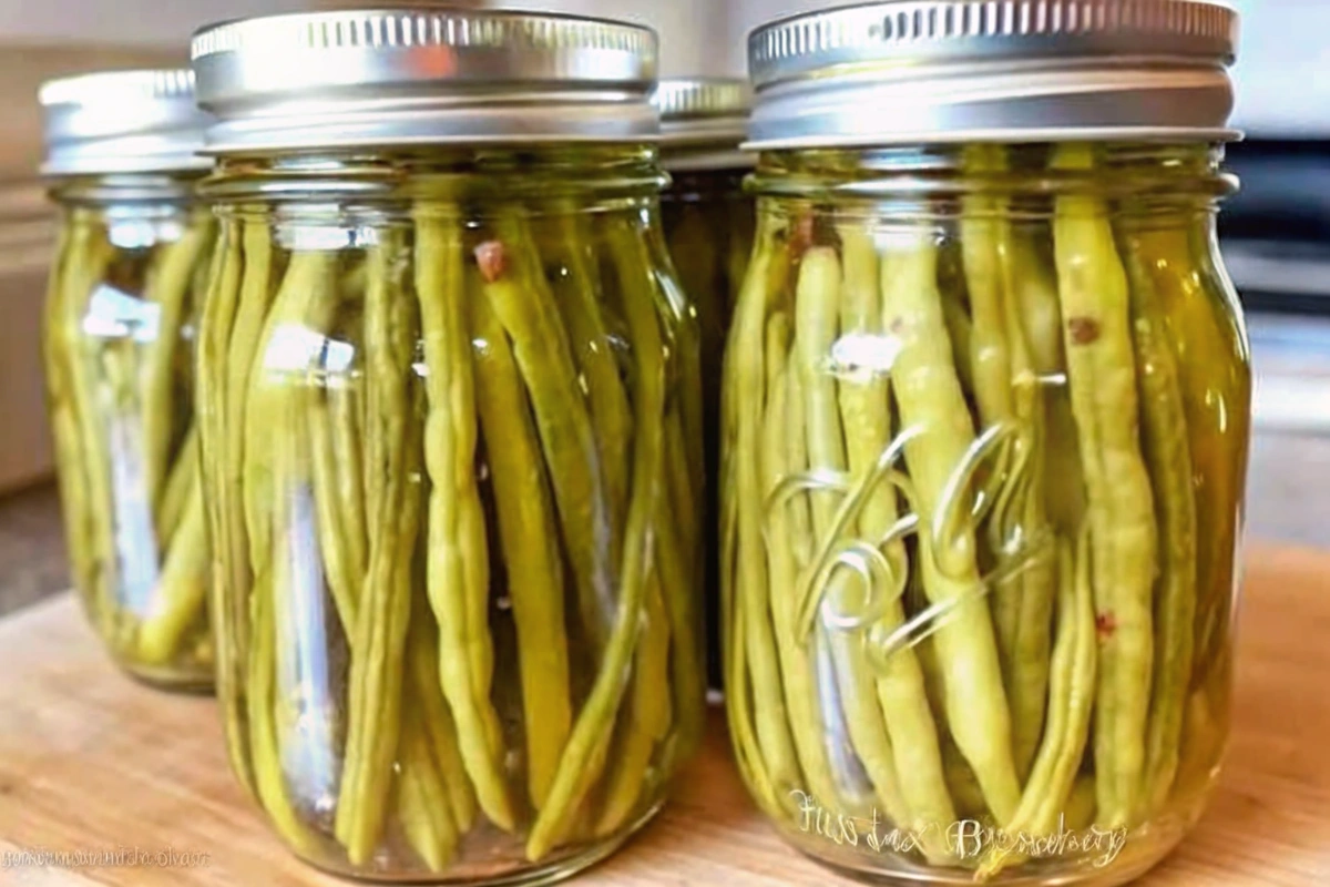 Dilly green beans