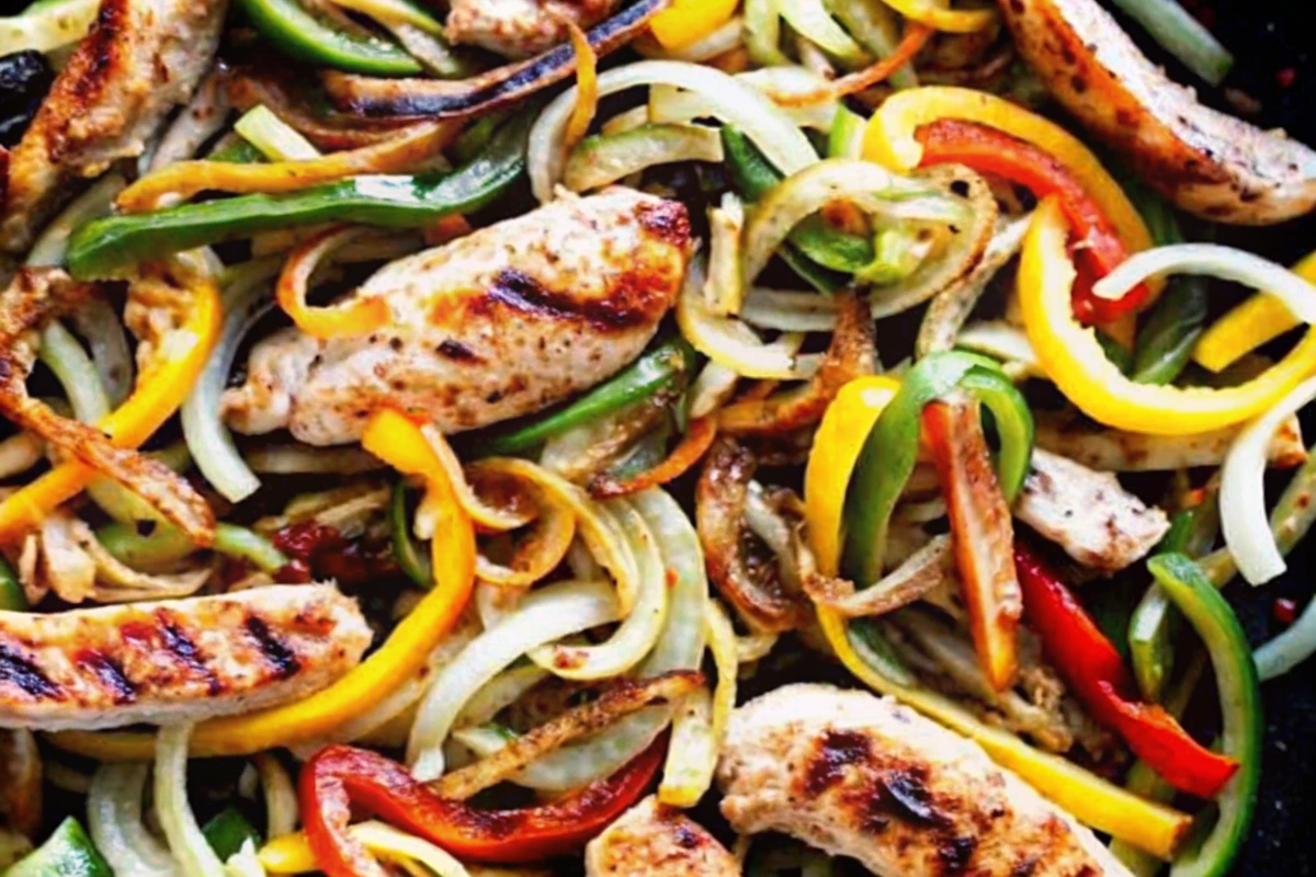 Easy Blackstone Chicken Fajitas Easy Blackstone Chicken Fajitas