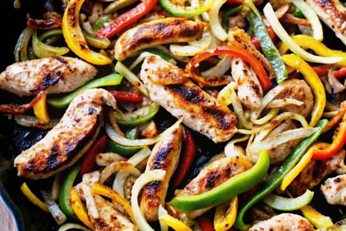 Easy Blackstone Chicken Fajitas