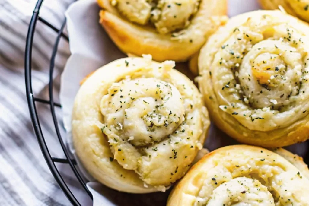 Garlic Parmesan Dinner Rolls