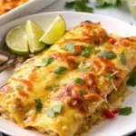 Green Chili Chicken Enchiladas