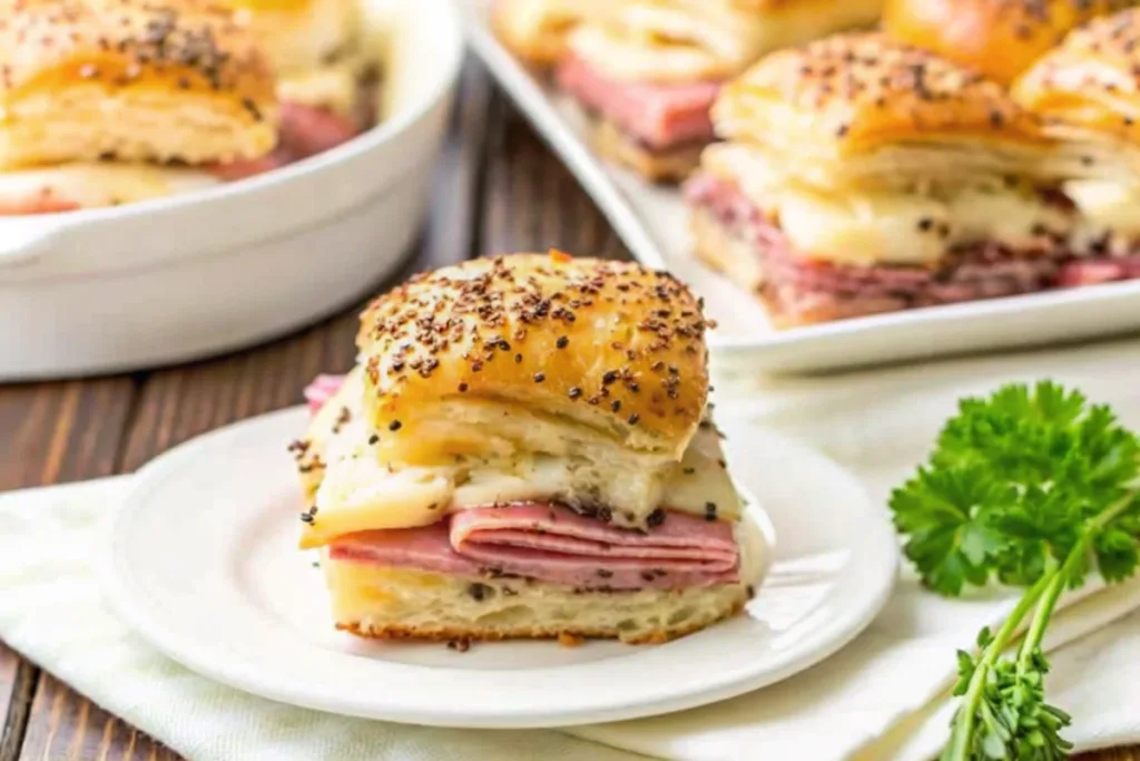 Ham and Cheese Sliders