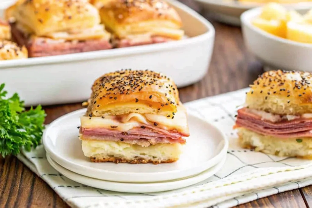 Ham and Cheese Sliders
