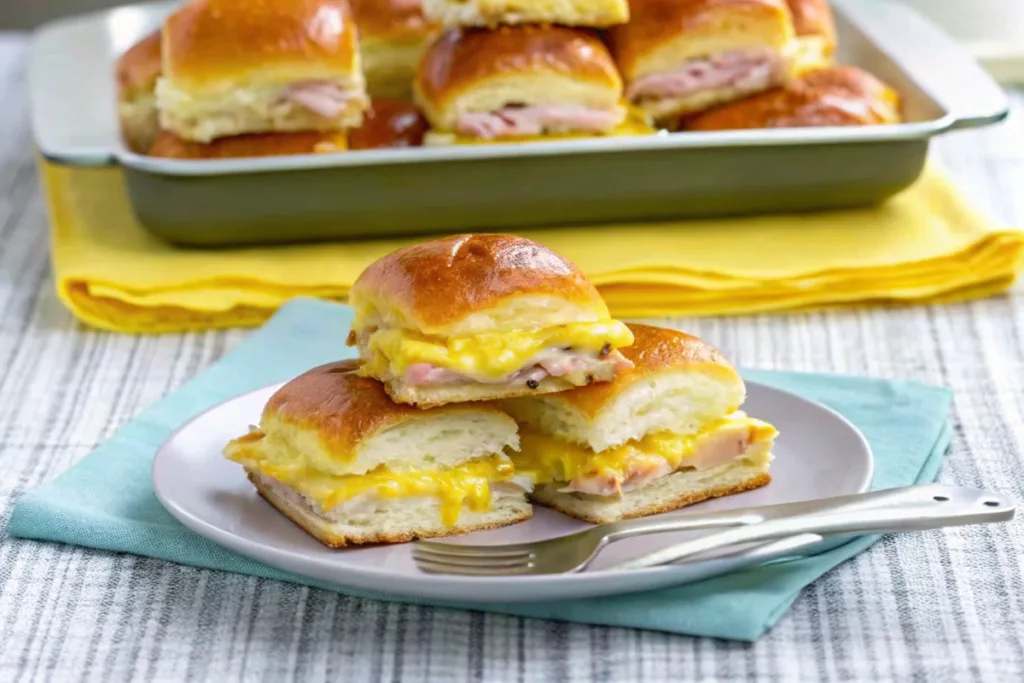 Ham and Pineapple Hawaiian Sliders