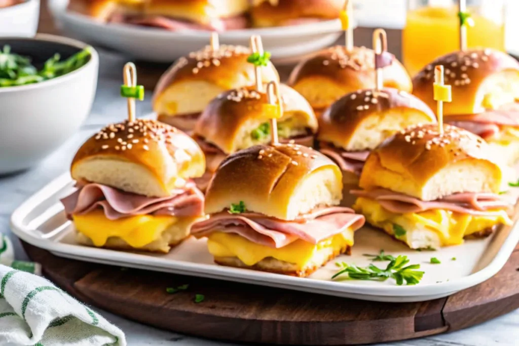 Hawaiian Ham and Cheese Sliders