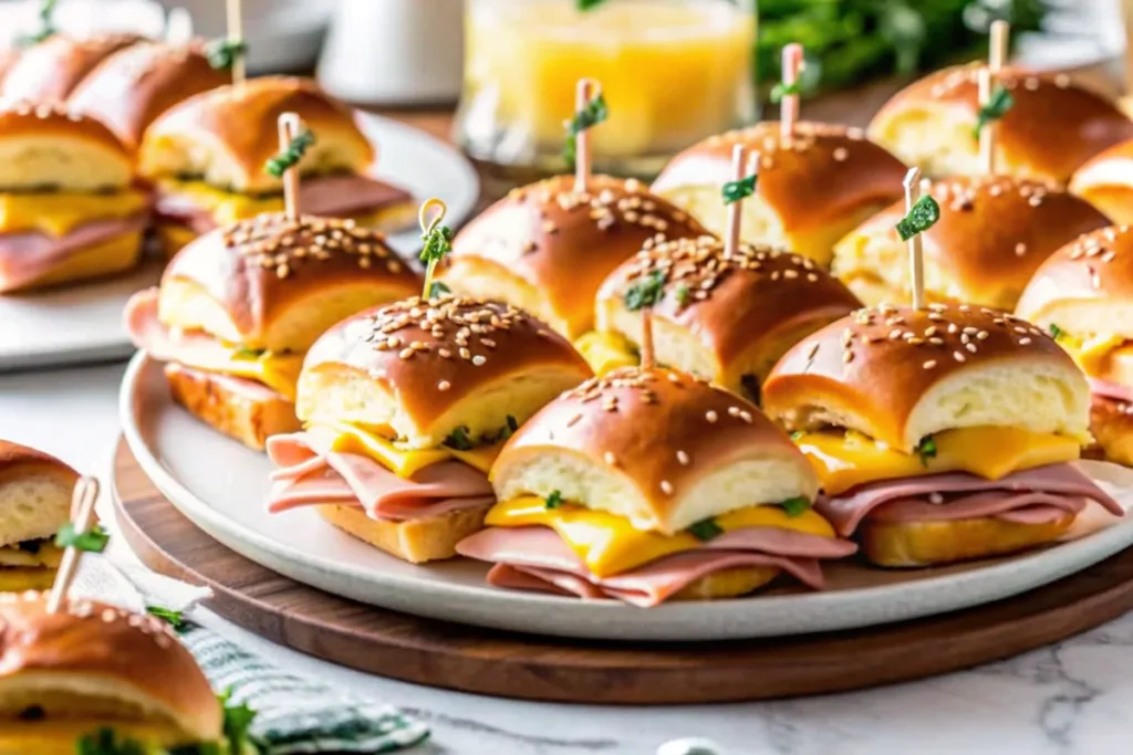 Hawaiian Ham and Cheese Sliders