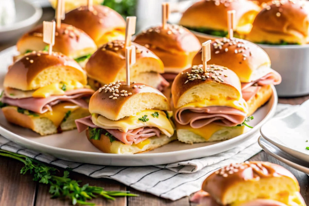 Hawaiian Ham and Cheese Sliders