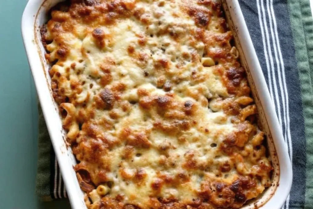 High Protein Italian Pasta Bake Recipe