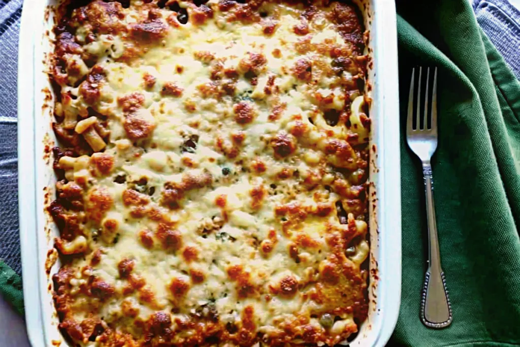 High Protein Italian Pasta Bake Recipe