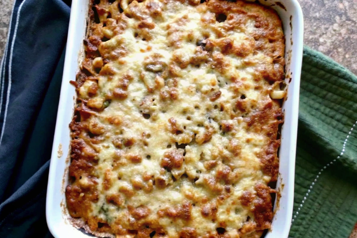 High Protein Italian Pasta Bake Recipe