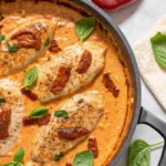 High Protein Tuscan Chicken Dinner Recipe