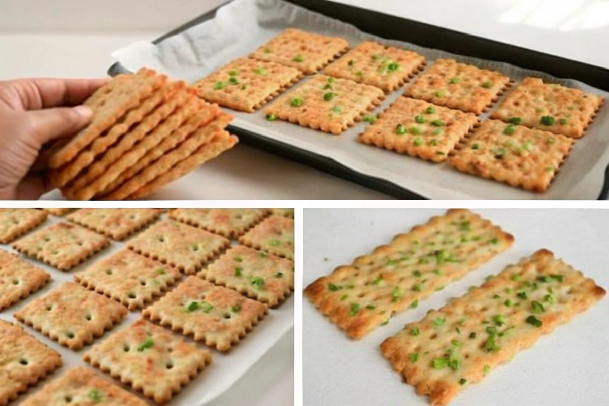 Homemade Green Onion Saltine Crackers Ingredients