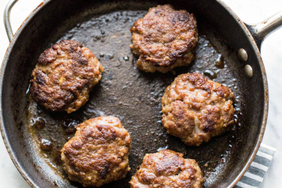 Homemade Ground Beef Sausage