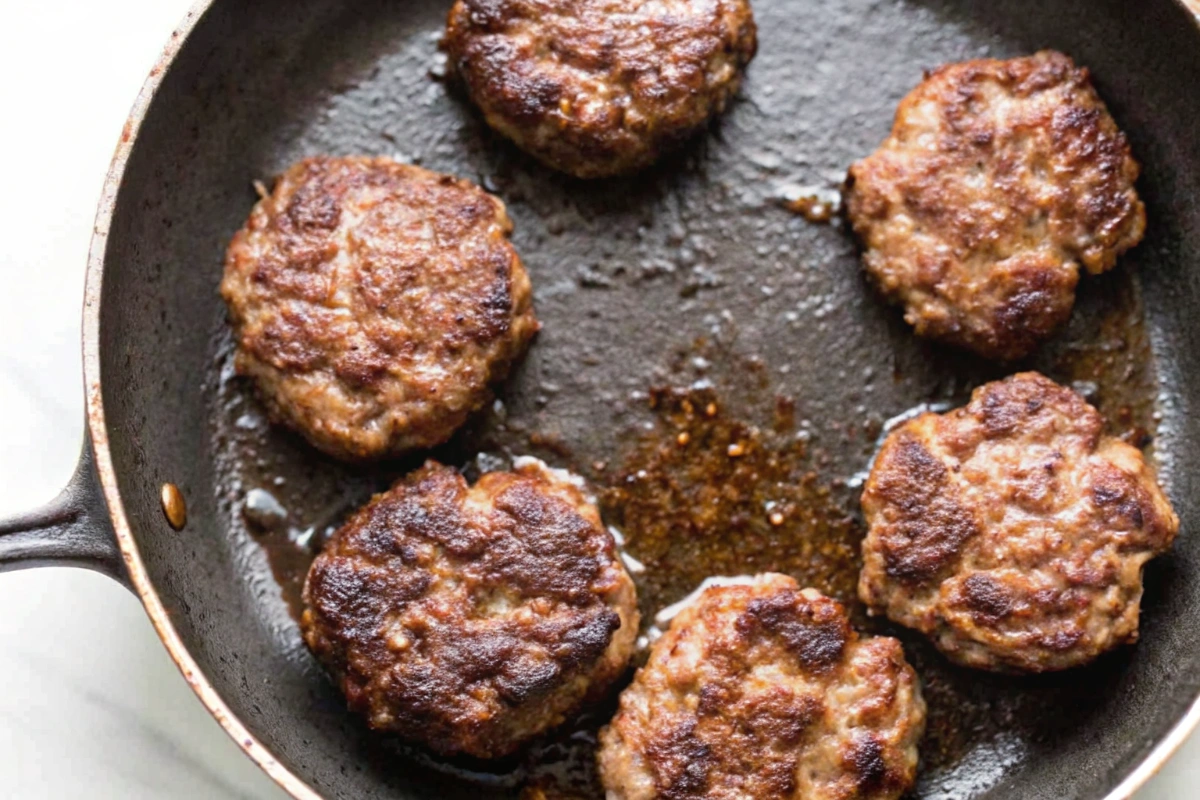 Homemade Ground Beef Sausage