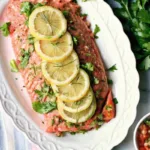 Irish Baked Salmon and Cream Sauce