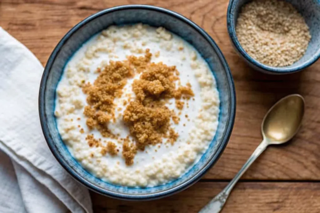 Irish-Style Oatmeal with Brown Sugar