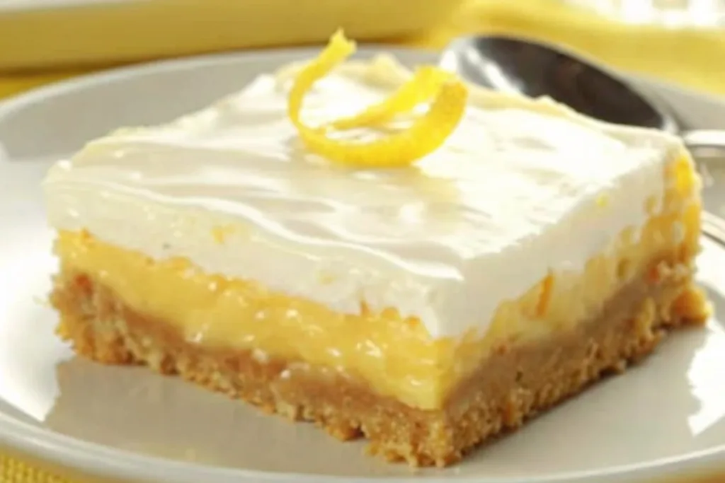 Italian Lemoncello Cheescake Bars