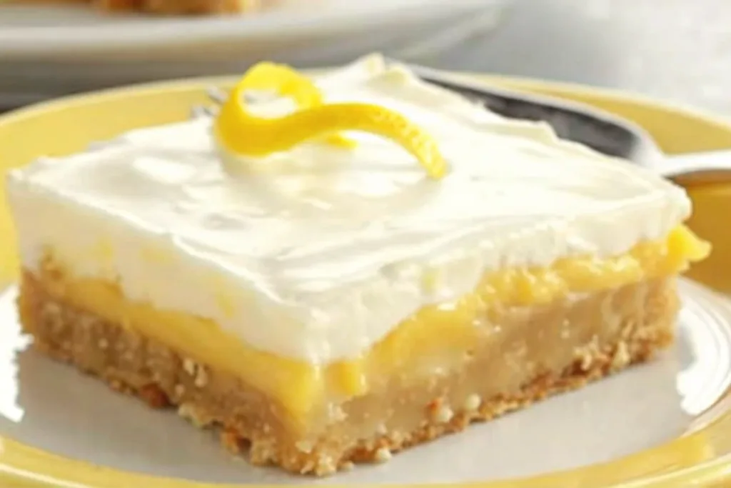 Italian Lemoncello Cheescake Bars