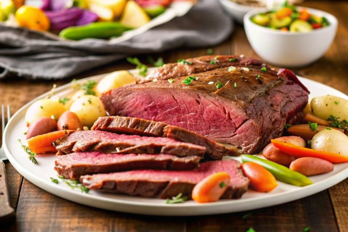 Juicy Slow Cooker Corned Beef