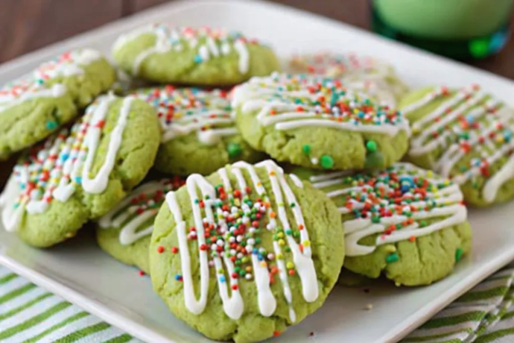 Lime Cake Mix Cookies