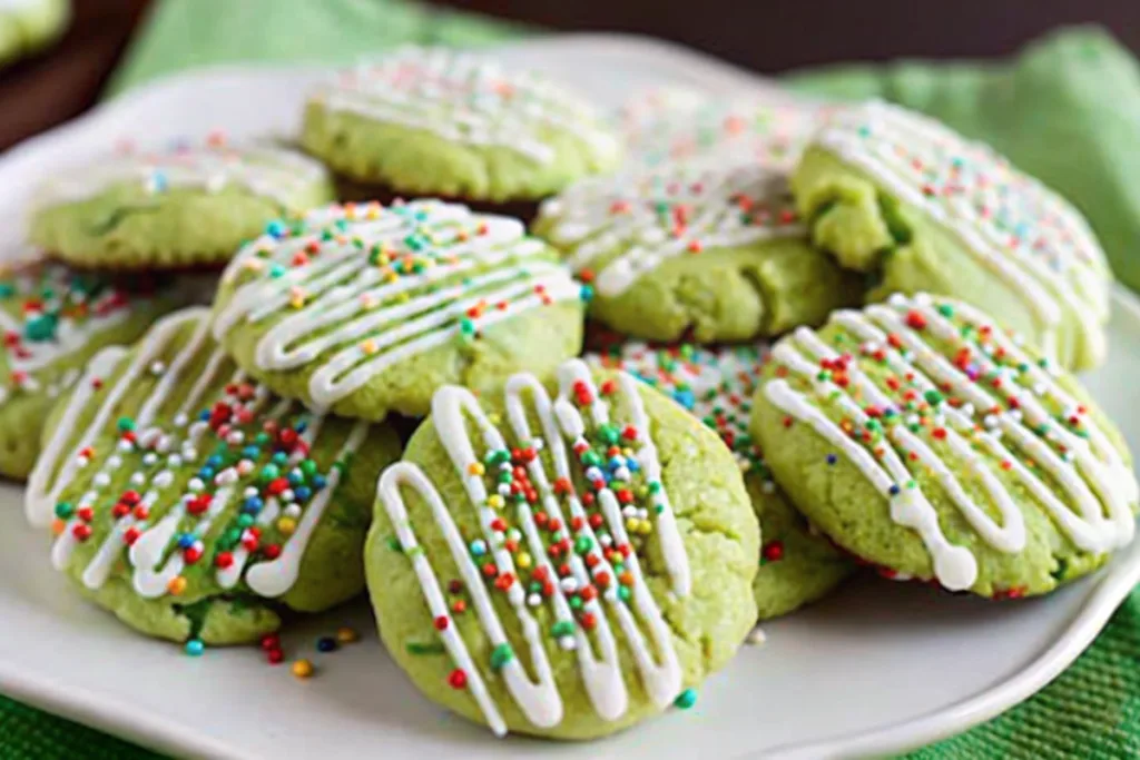 Lime Cake Mix Cookies