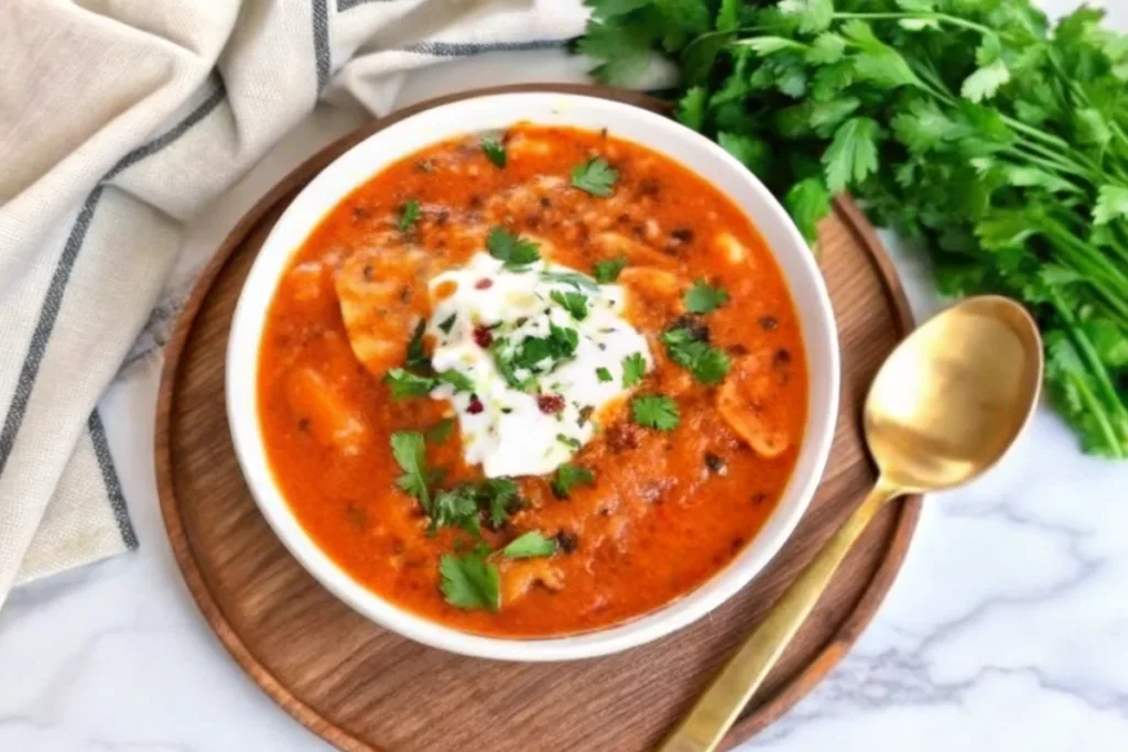 One-Pot Lasagna Soup