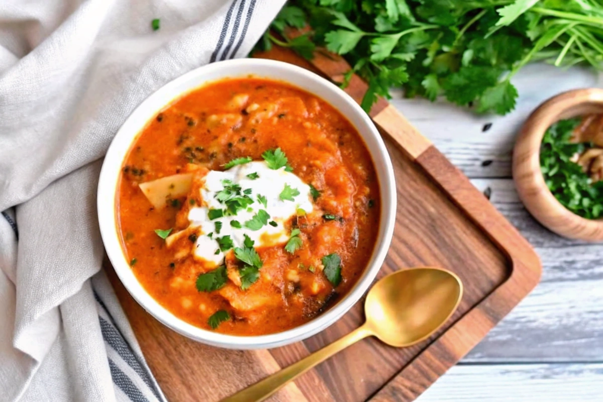 One-Pot Lasagna Soup
