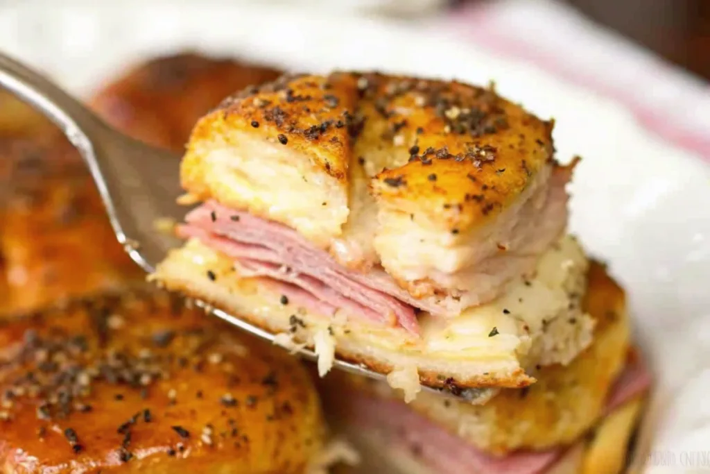 Poppy Seed Ham and Cheese Sliders