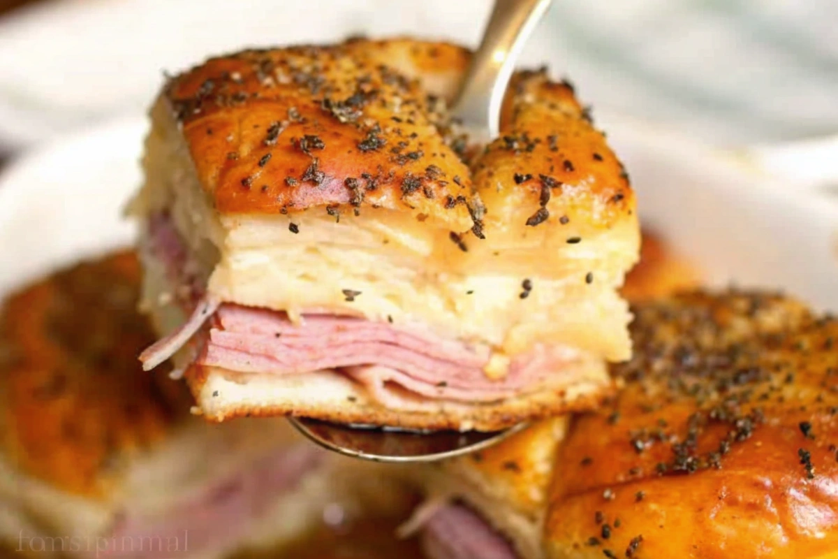 Poppy Seed Ham and Cheese Sliders