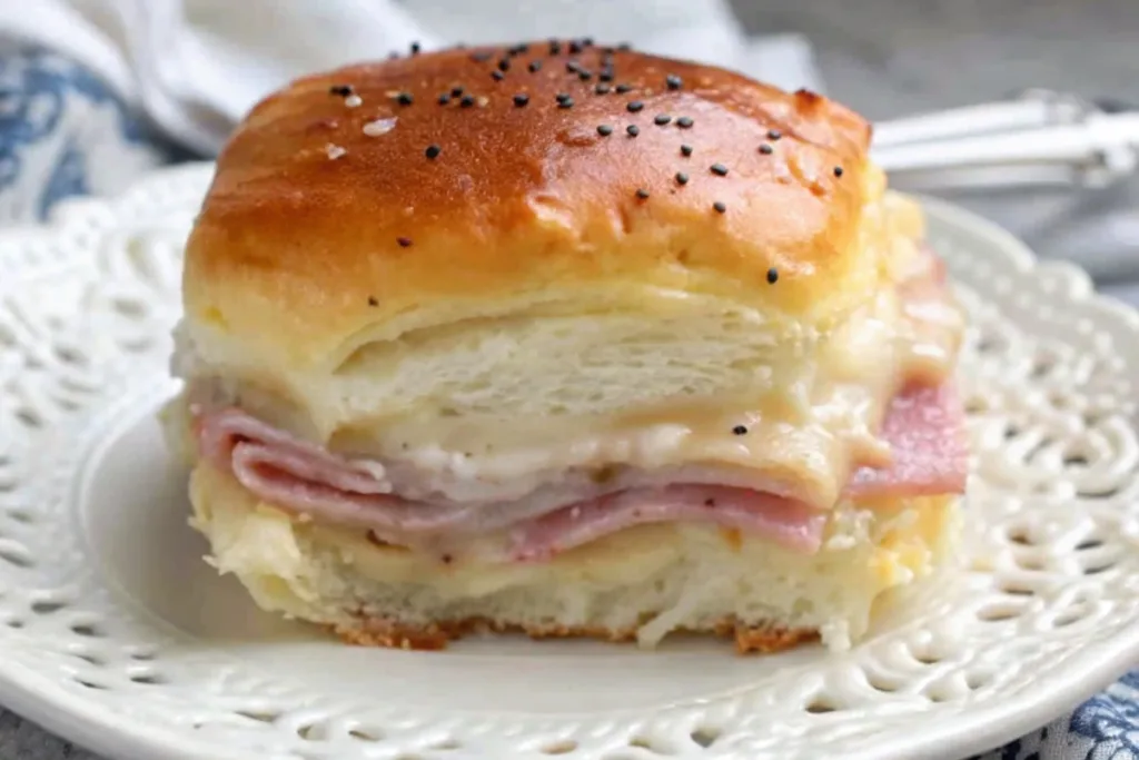Small Batch Ham and Cheese Sliders