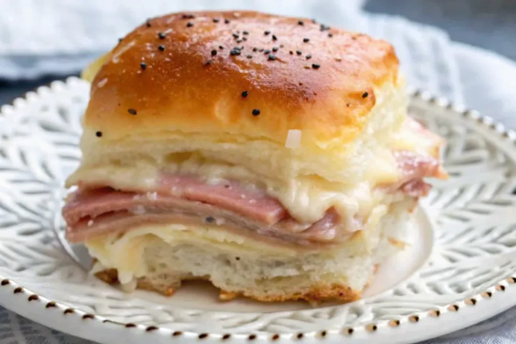 Small Batch Ham and Cheese Sliders