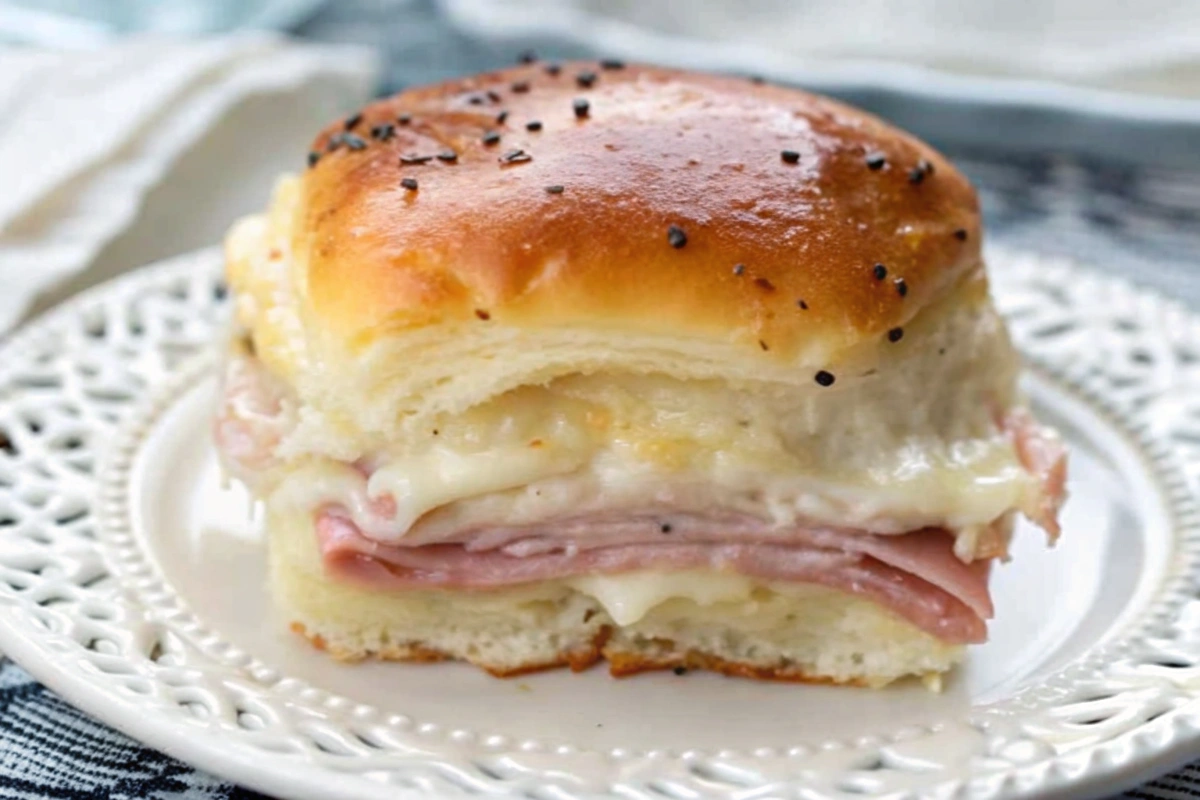 Small Batch Ham and Cheese Sliders